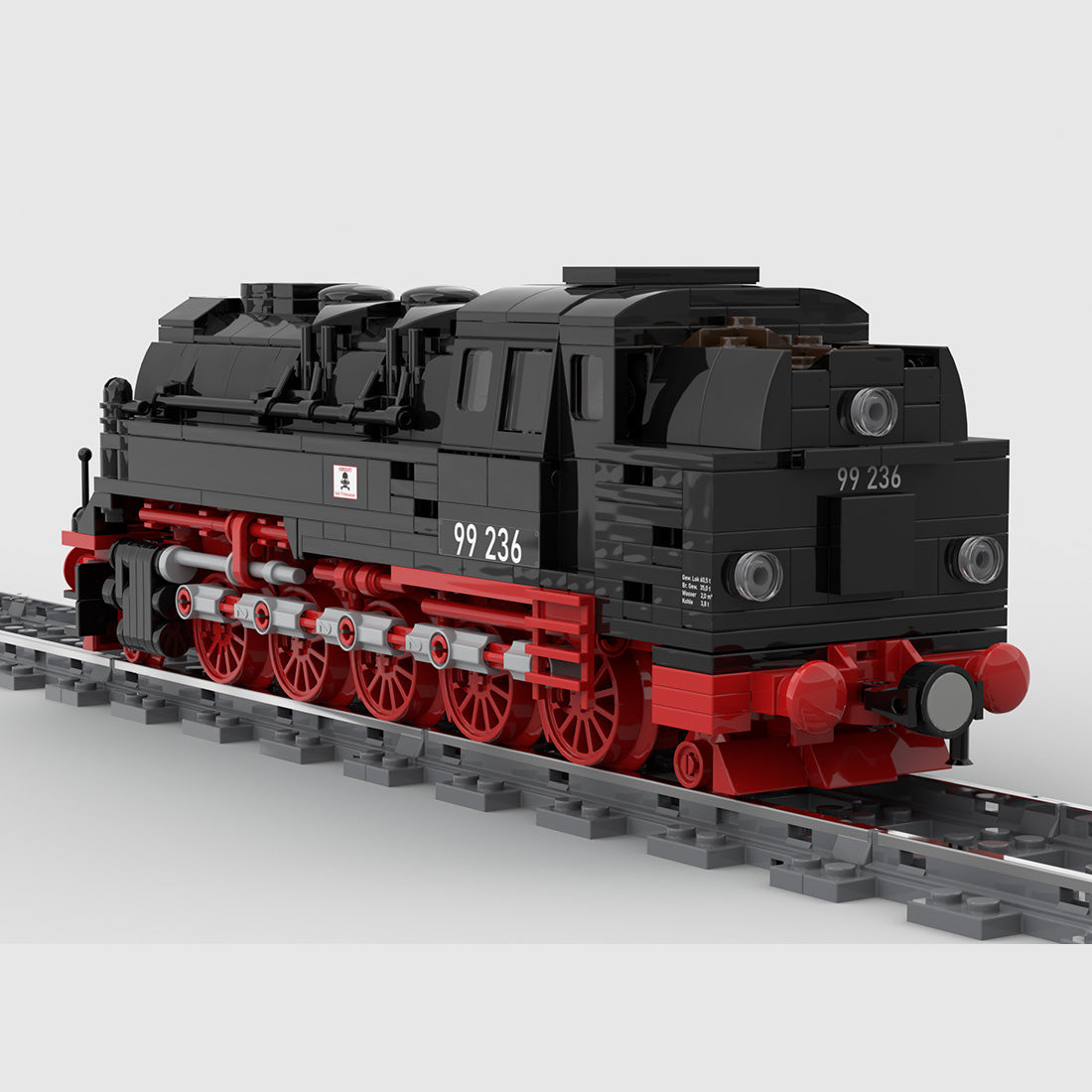 MOC-167419 BR 99.23 HSB Vintage Steam Locomotive Building Blocks