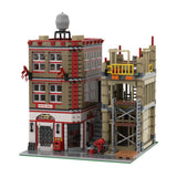 MOC-255310 Post Office & Construction Site Modular Building Blocks