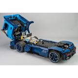 MOC-88792 8-Speed Race Truck Building Blocks