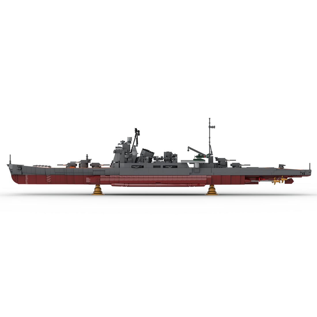1:200 Scale IJN Takao Takao-Class Heavy Cruiser Building Blocks