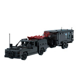 MOC-256628 Revive Caravans Bushtamer MK2 + Dino Motors T-rex Super Duty Facelift Building Blocks