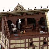Medieval Taylorsgreen Village Bread Shop Building Blocks