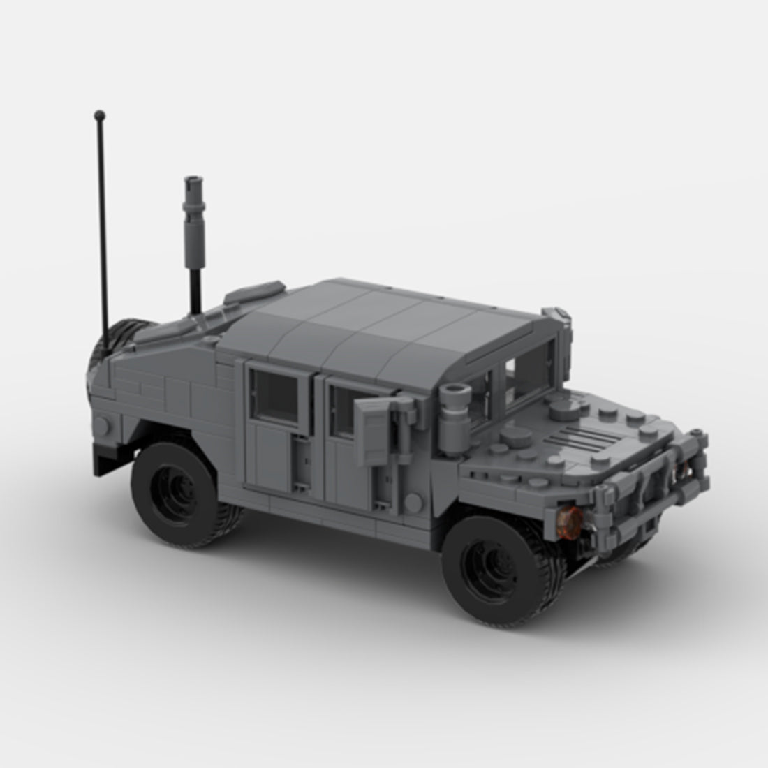 Urban HUMVEE 5 Modern Military Vehicle Building Blocks