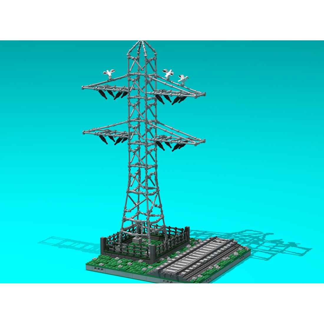 MILS High-Voltage Transmission Tower Building Blocks