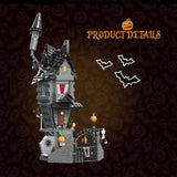 Halloween - Themed Dark Horror Cabin Building Blocks