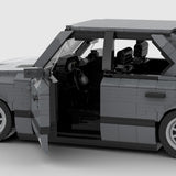 MOC-161114 BMW M5 E28 Dark Bluish Gray Building Blocks