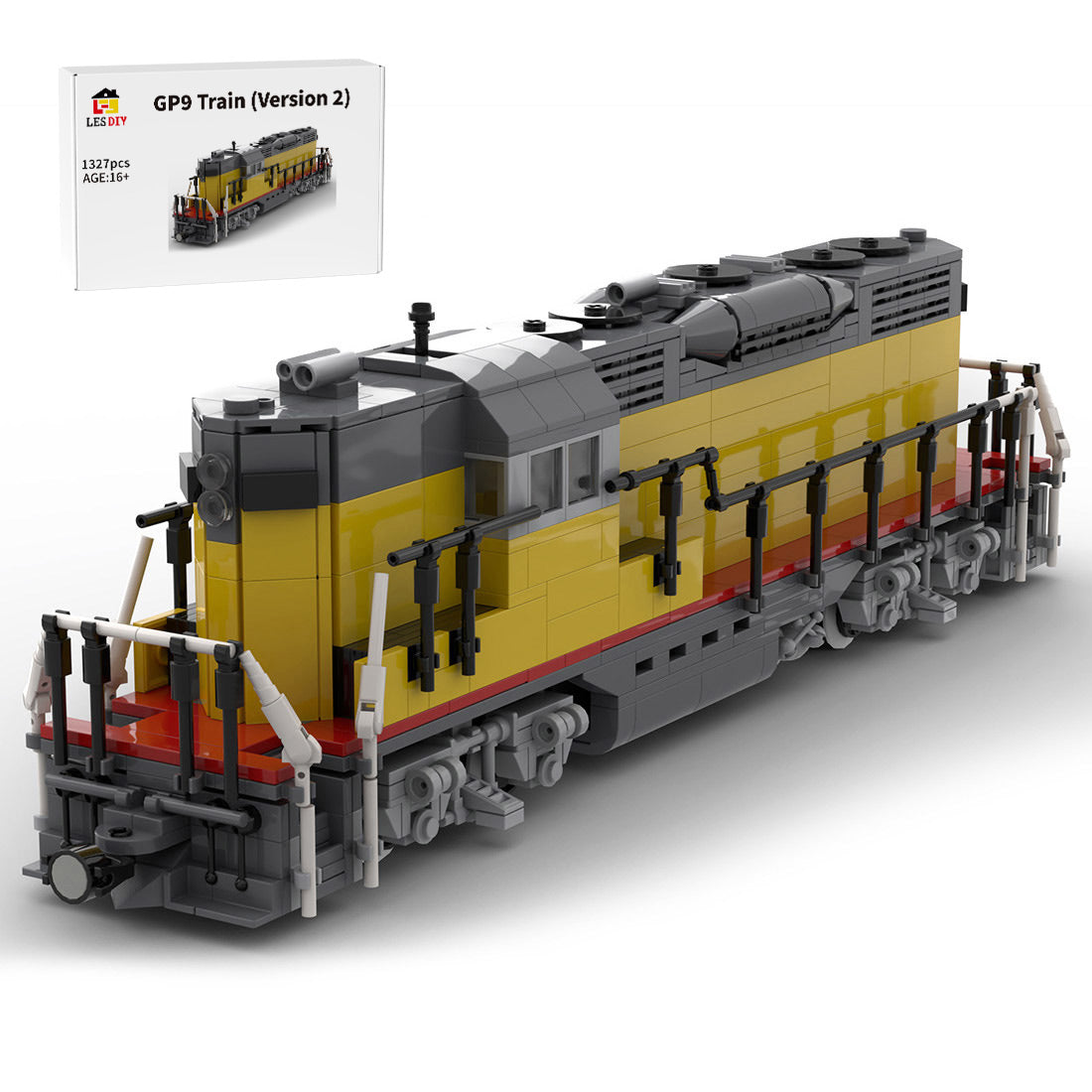MOC-79699 GP9 Train (Version 2) Building Blocks