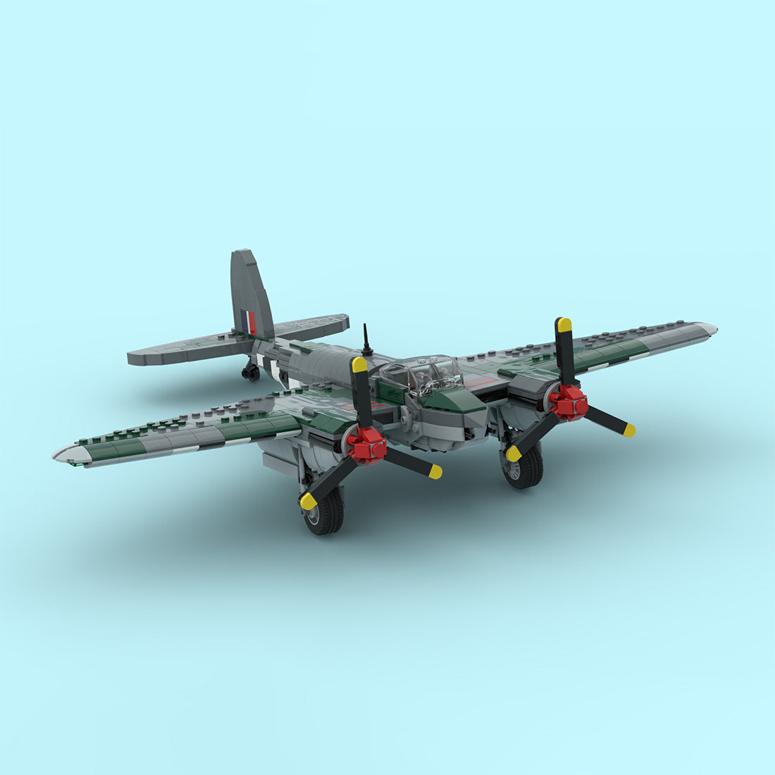 MOC-245547 De Havilland Mosquito Building Blocks