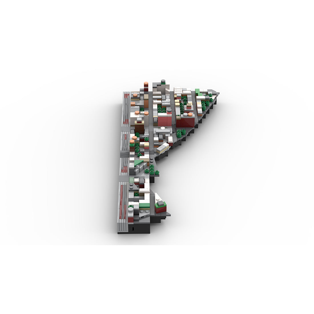 MOC-225884 1/2000 Scale Lower Manhattan - WestVillage Module 1 Building Blocks