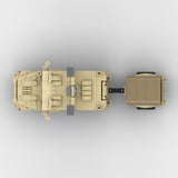 Desert HUMVEE 10 Modern Military Vehicle Building Blocks