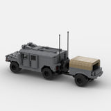 Urban HUMVEE 7 Modern Military Vehicle Building Blocks