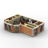 Friends-Inspired City Apartment Building Blocks