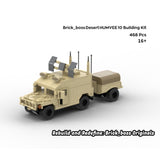 Desert HUMVEE 10 Modern Military Vehicle Building Blocks