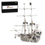 MOC-110420 The Terrifying Charon's Chest Pirate Ship Building Blocks