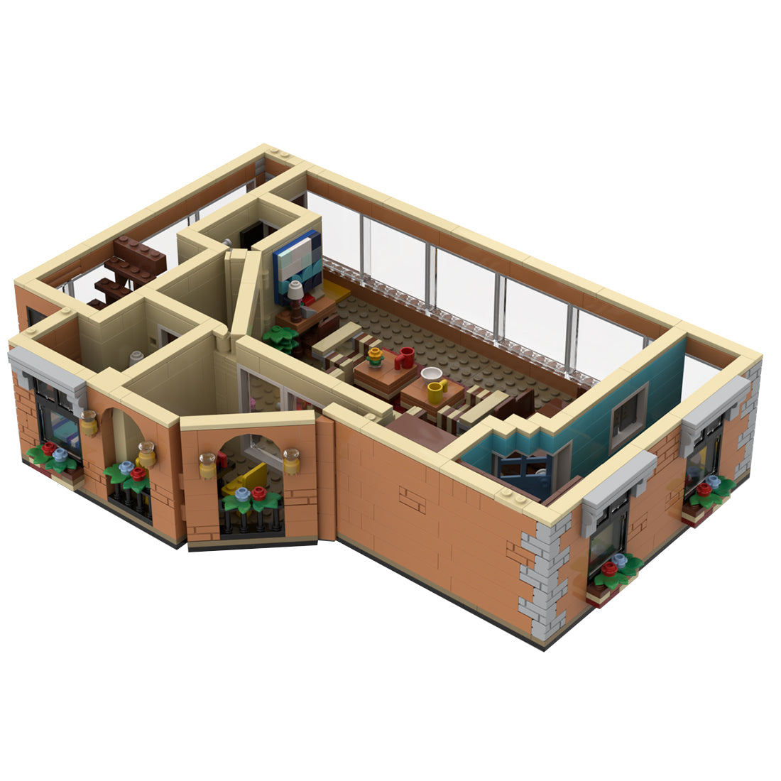 MOC-98838 SitComplex - The Jeffersons Part11 Building Blocks