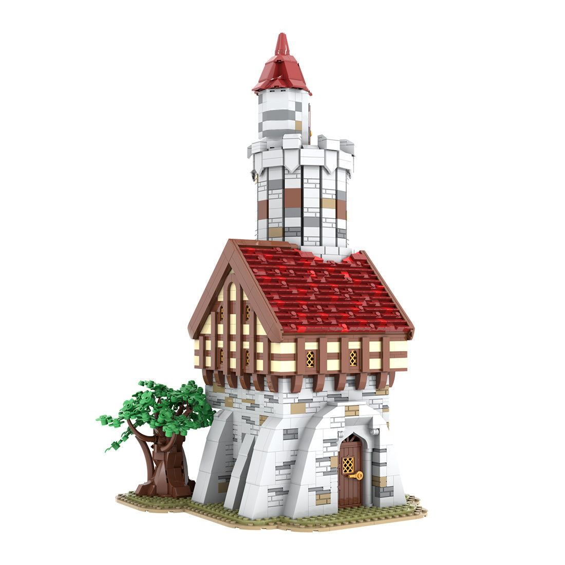 MOC-212258 Medieval Tower Building Blocks