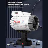 Mocsage Turbo Aircraft Engine Building Blocks Set