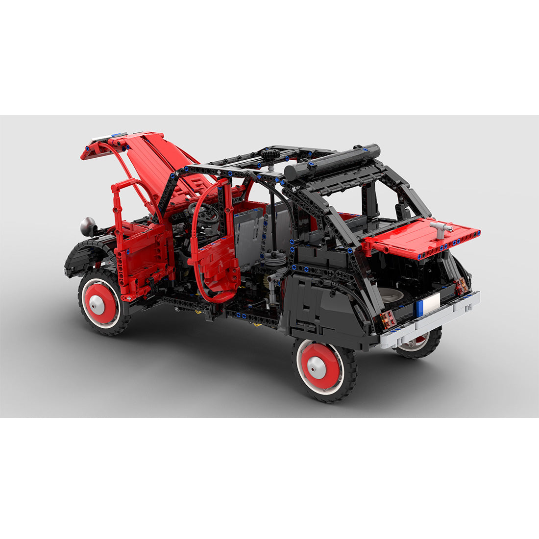 MOC-152745 Citroen 2CV Charleston Enhanced 1:8 Scale Building Blocks