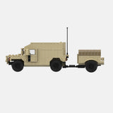 Desert HUMVEE 11 Modern Military Vehicle Building Blocks