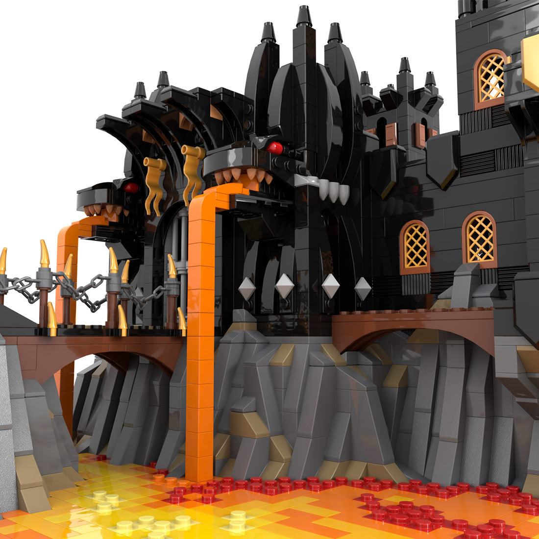 MOC-233488 Black Dragon's Fortress Building Blocks