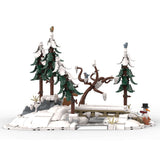 Winter Adventure Street Scene Building Blocks