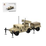 Desert HUMVEE 14 Modern Military Vehicle Building Blocks