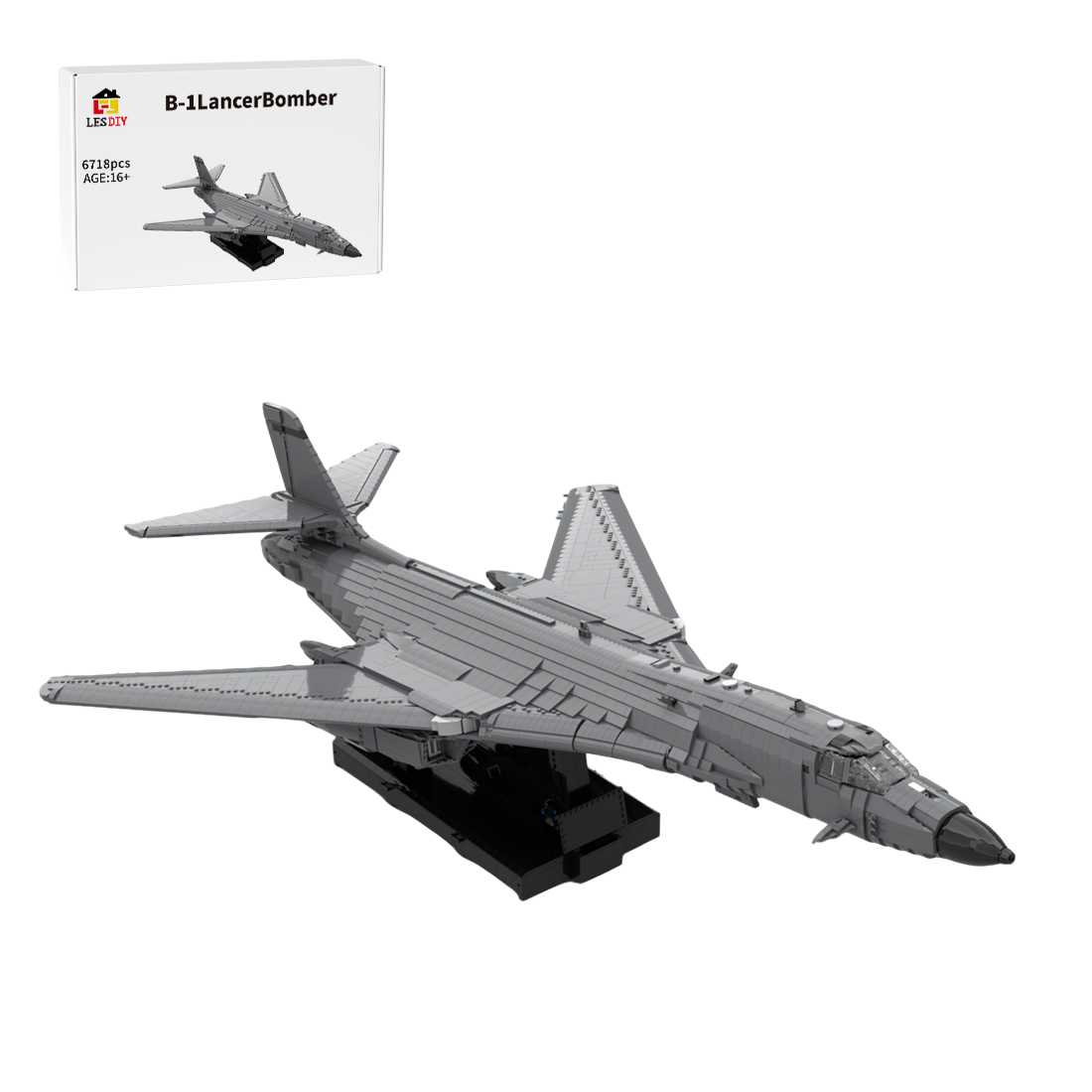 MOC-163732 Rockwell B-1 Lancer Building Blocks