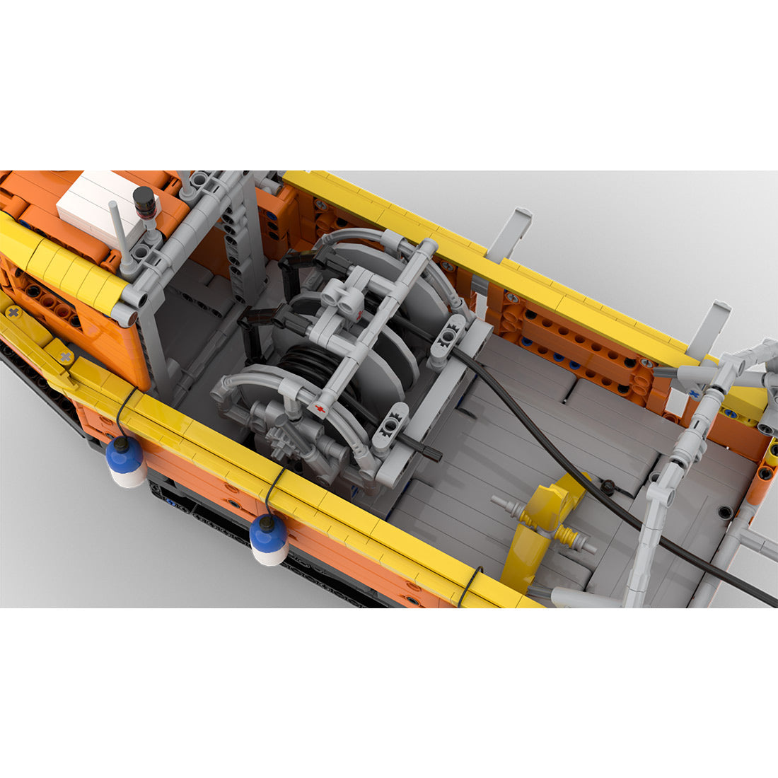 MOC-202559 Dual-Sided Mechanical Letter Scale Building Blocks (Copy)