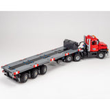 MOC-246143 American Heavy-Duty Truck & Self-Steering 3-Axle Trailer Building Blocks