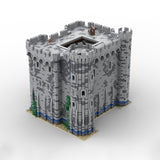 MOC-201635 Medieval Village Defense Castle Building Blocks