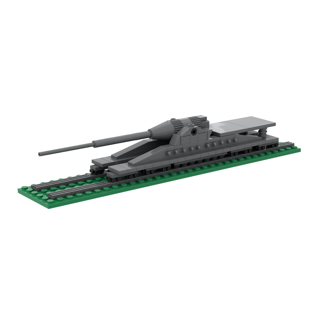 Schwerer Gustav Railway Gun Building Blocks