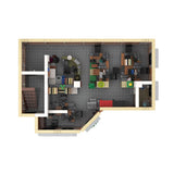 SitComplex Level 7 The Office Reception & Desks Building Blocks