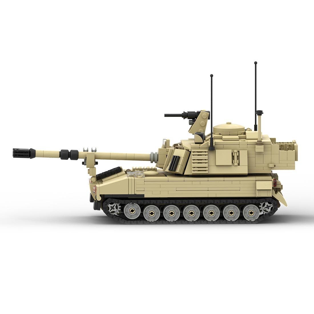 MOC-152147 1/35 Scale M-109 PALADIN | 155mm Howitzer Building Blocks