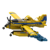 AT-802F Fire Boss ALFA 14 Amphibious Firefighting Plane Building Blocks