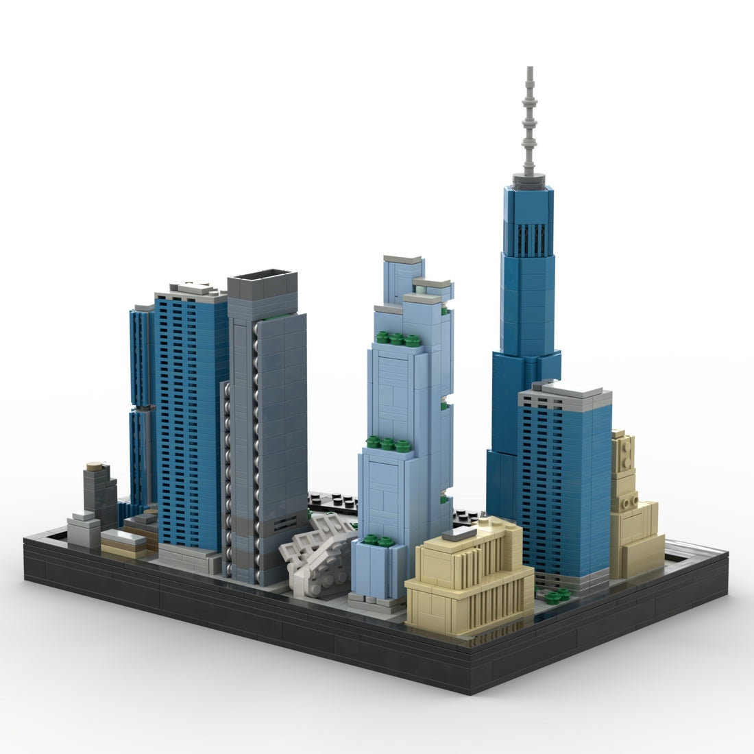 MOC-264892 New World Trade Center 2026 Version Building Blocks