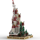 MOC-216326 Beauty and the Beast mini scale Castle Building Blocks