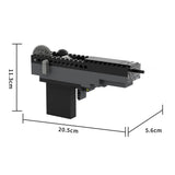 Automatic Rubber Band Shooter Building Blocks