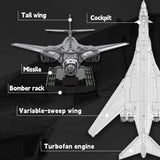 MOC-163732 Rockwell B-1 Lancer Building Blocks