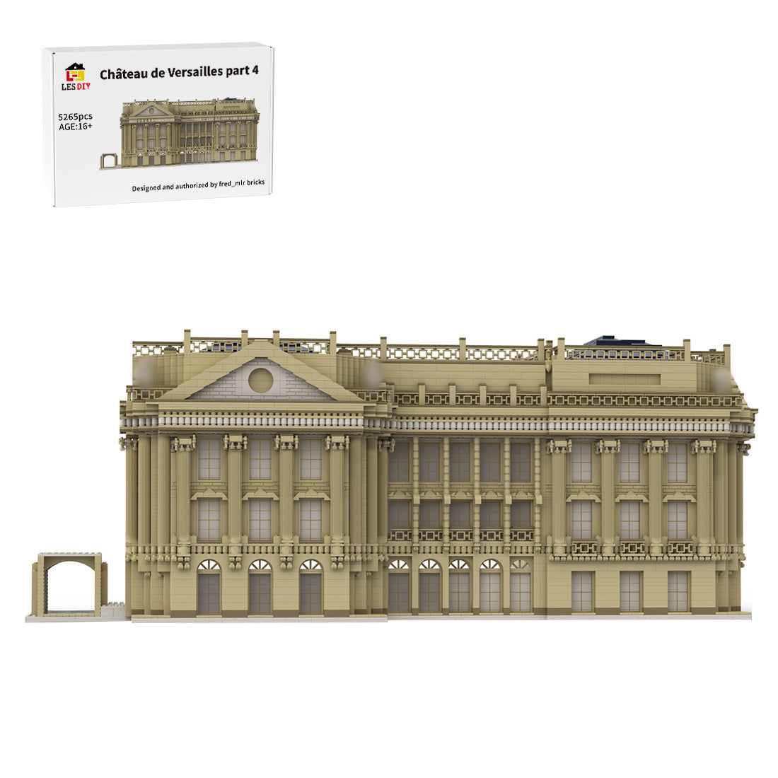MOC-213987 Château de Versailles Part 4 Building Blocks