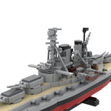 1/300 Scale German Imperial Navy Bayern-class Battleship Building Blocks