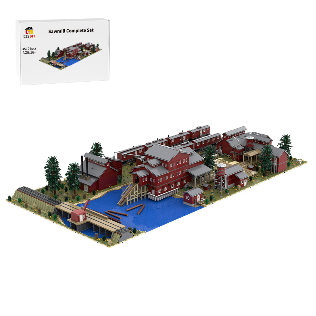 MOC-192611 Sawmill Complete Set
