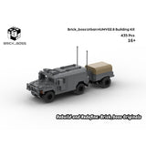 Urban HUMVEE 8 Modern Military Vehicle Building Blocks