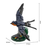 MOC-256899 Barn Swallow Building Blocks