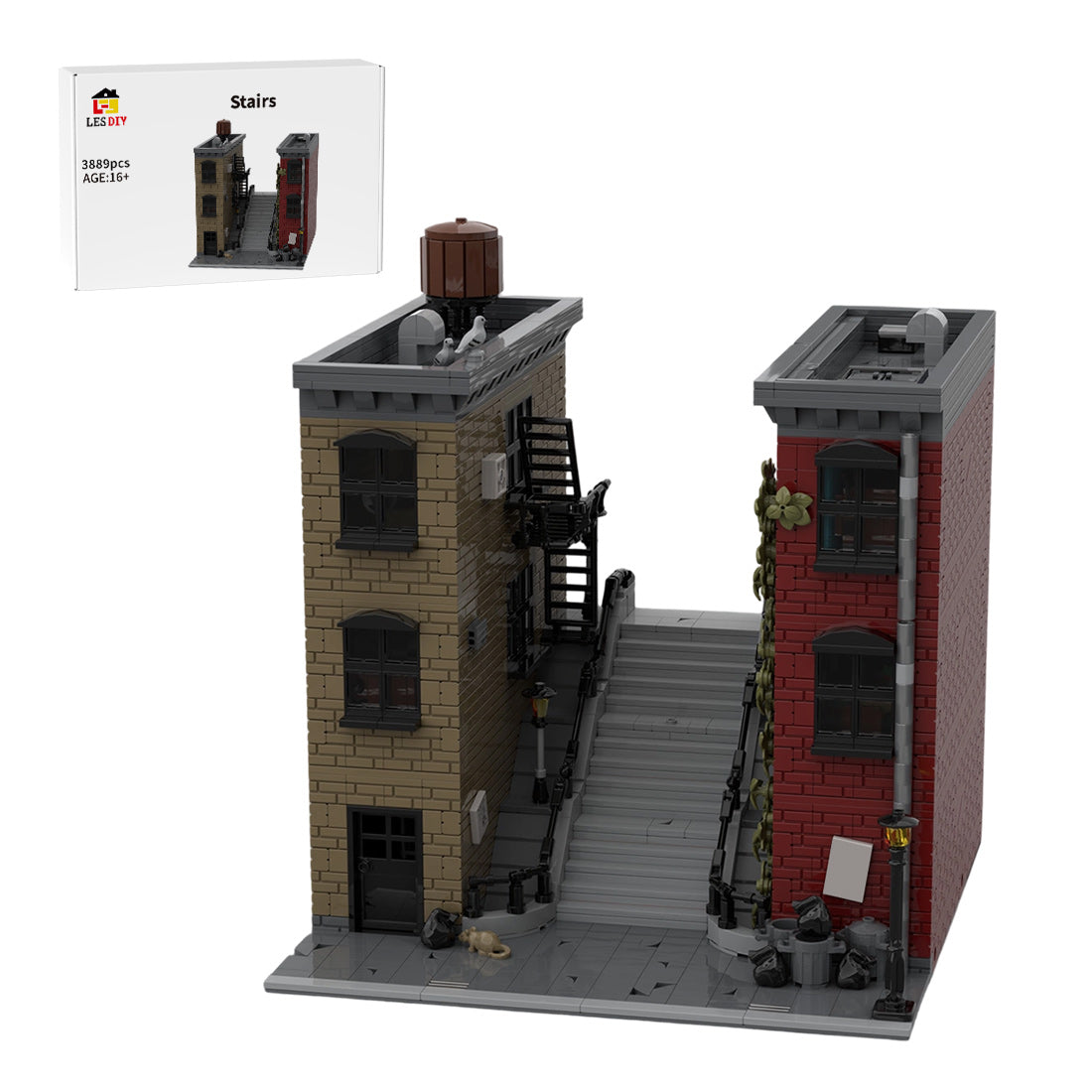 MOC-234886 Joker Stairs - Modular Building Blocks