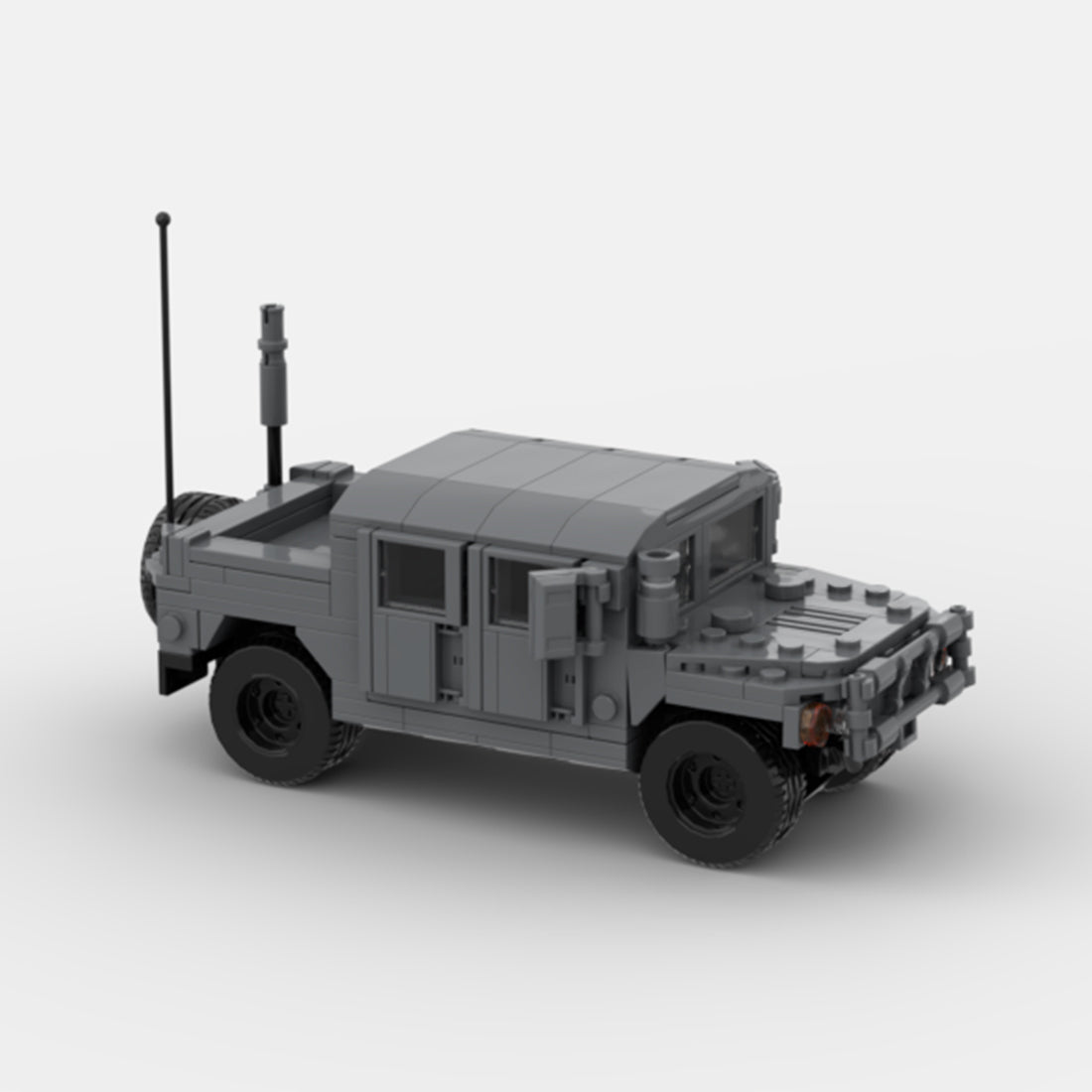 Urban HUMVEE 6 Modern Military Vehicle Building Blocks