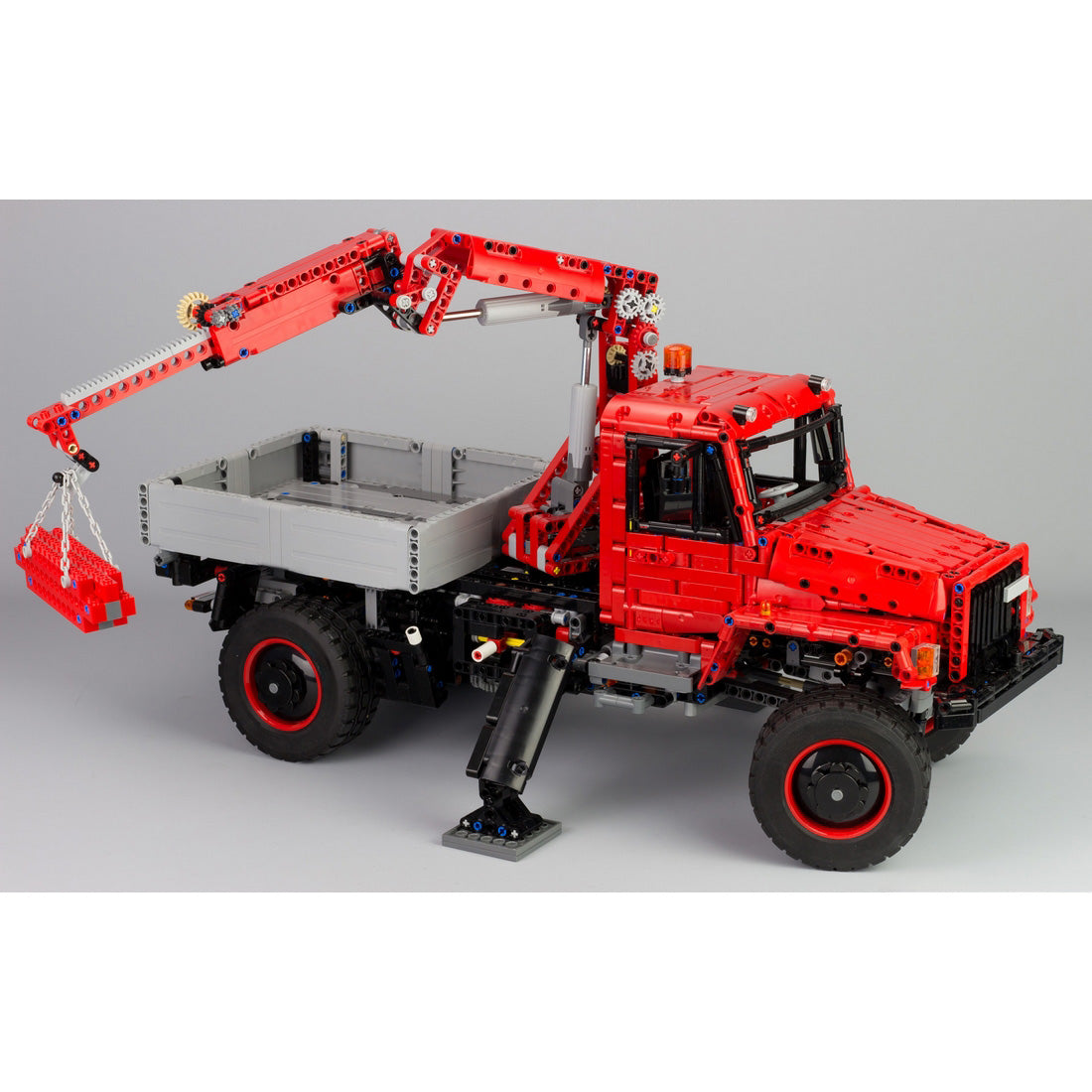 MOC-40482 Model E Off-Road Crane Dump Truck Building Blocks