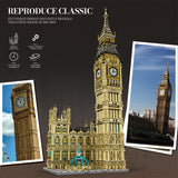 Famous British Landmark Clock Tower Building Blocks