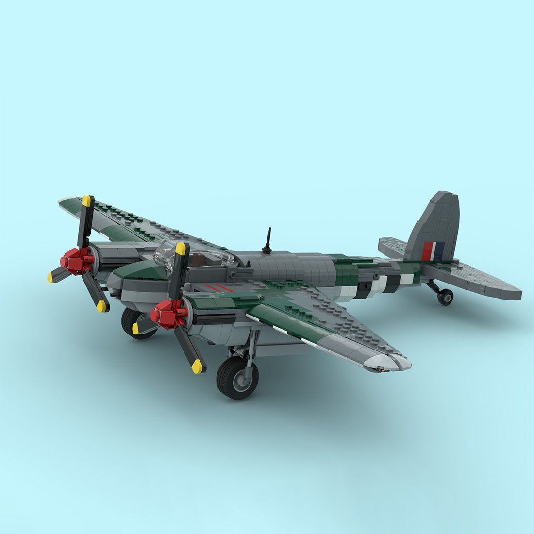 MOC-245547 De Havilland Mosquito Building Blocks
