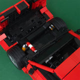 Italian Racing Sports Car Building Block (gobricks/red)