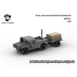 Urban HUMVEE 9 Modern Military Vehicle Building Blocks